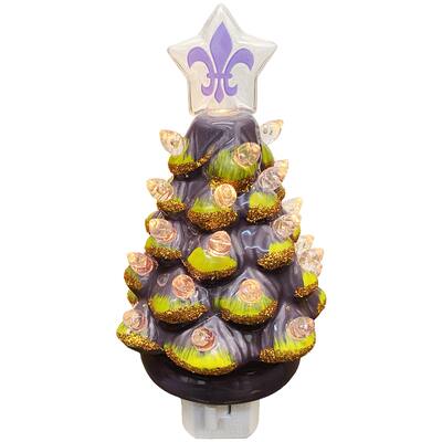 7" Mardi Gras Tree Nite Lite
