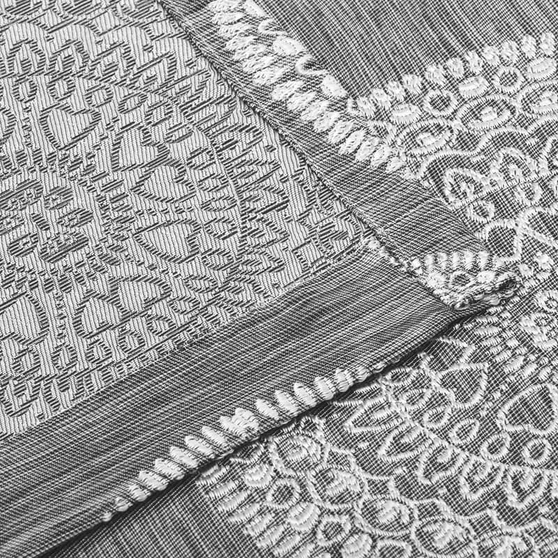 Superior Elegant Room Darkening Marmore Jacquard Grommet Curtain Panel (Set of 2)