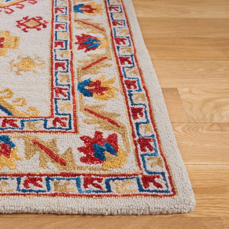 SAFAVIEH Handmade Aspen Olof Boho Tribal Wool Rug