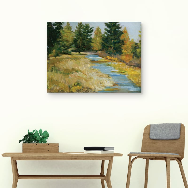 Creekside by Alexi Fine Canvas Art Print