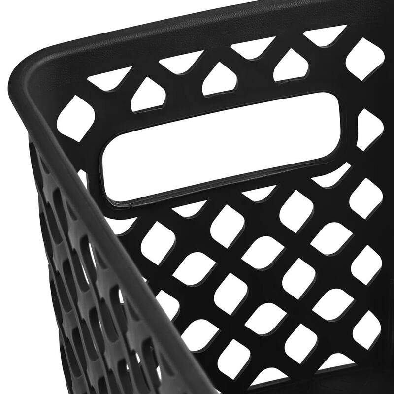Long Rectangular Decorative Storage Basket, Set of 4