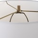 preview thumbnail 6 of 5, Uttermost Vieste White Table Lamp - 27.5" H X 17" W X 17" D