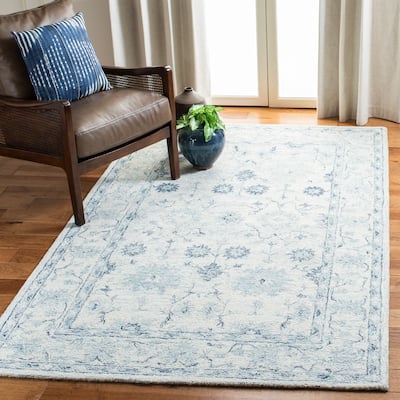 SAFAVIEH Handmade Micro-Loop Gertraut Wool Rug