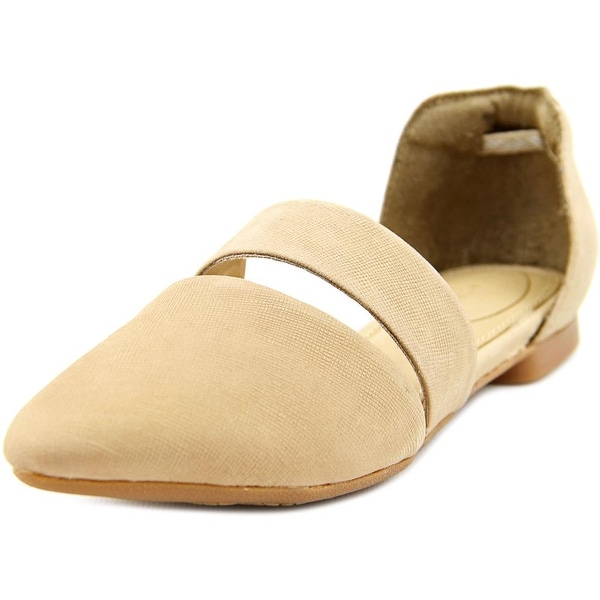 Hush Puppies Kendall Trave Pointed Toe Leather Flats