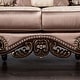 preview thumbnail 8 of 22, Furniture of America Cintel Traditional Velvet Tufted Wingback Sofa