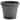 Bloem Terra Pot Round Planter: 16" - Charcoal - Matte Finish, Durable Resin, Traditional Style Pot
