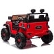 preview thumbnail 35 of 78, 2-seater Kids Ride On Electric Car W/parents control,light&rear searchlight,Power display, Four-wheel suspension Pink