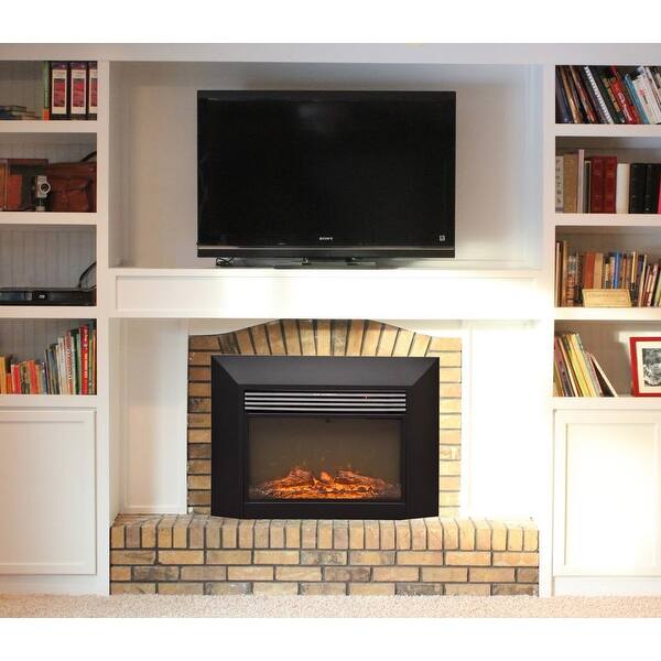 Shop Touchstone 80009 Ingleside Insert Fireplace Black