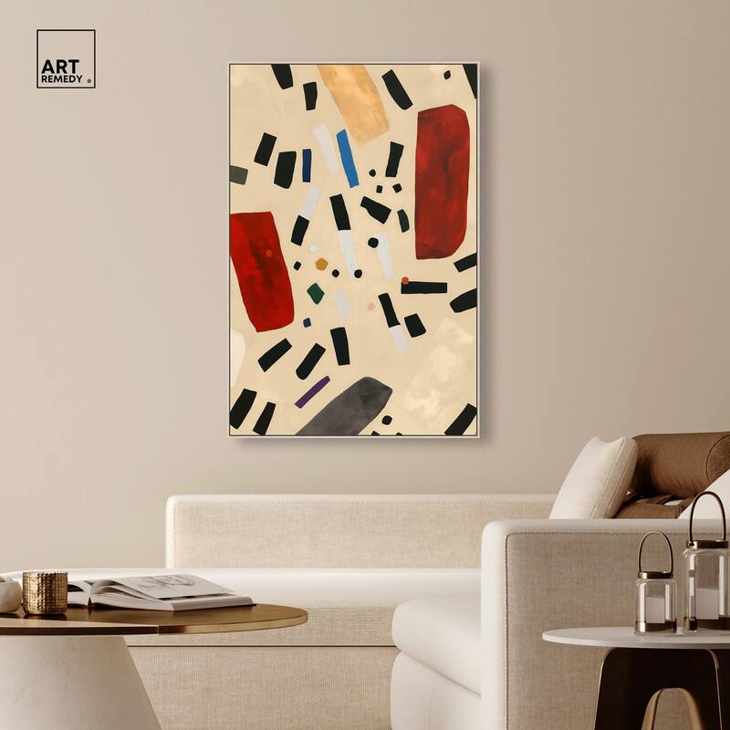 Mindscape Mosaic II Canvas by Art Remedy