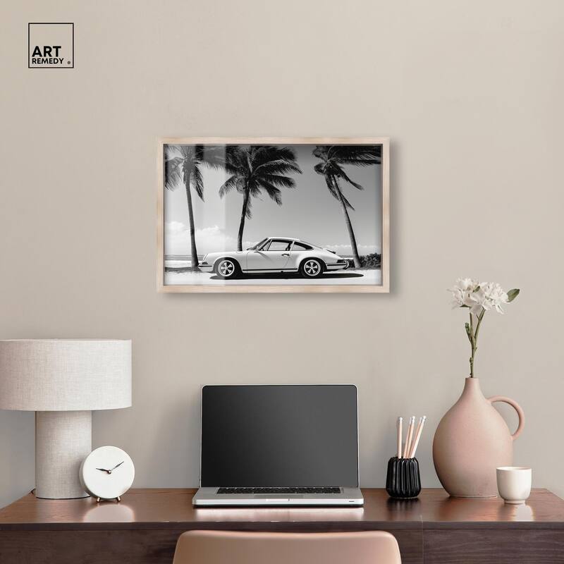 Analog Vintage Car Shadowbox by Art Remedy