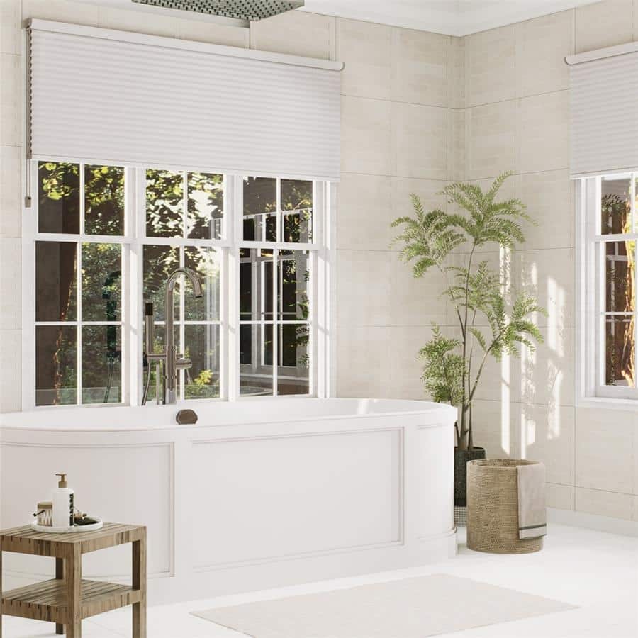 Merola Tile Habanera Decor Bone 11-7/8" x 35-1/2" Fluted Ceramic Wall Tile