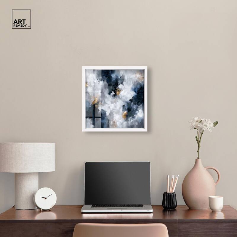 Midnight and Ivory I Shadowbox by Art Remedy