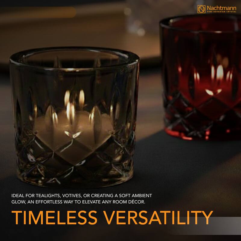 Nachtmann Noblesse Votive Tea Light Holder - 2.8" x 2.6"