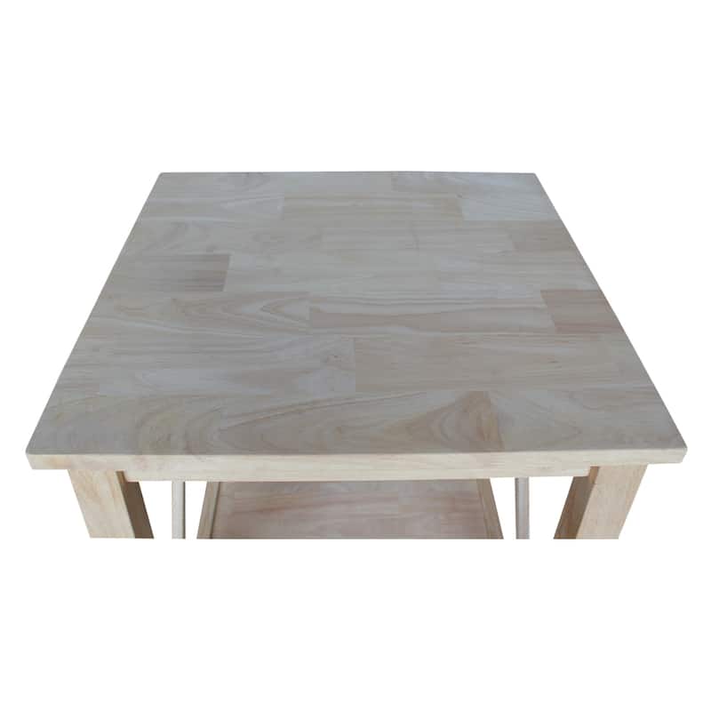 International Concepts Wood Hampton End Table
