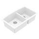 preview thumbnail 8 of 14, Karran Undermount Quartz Double Bowl Kitchen Sink