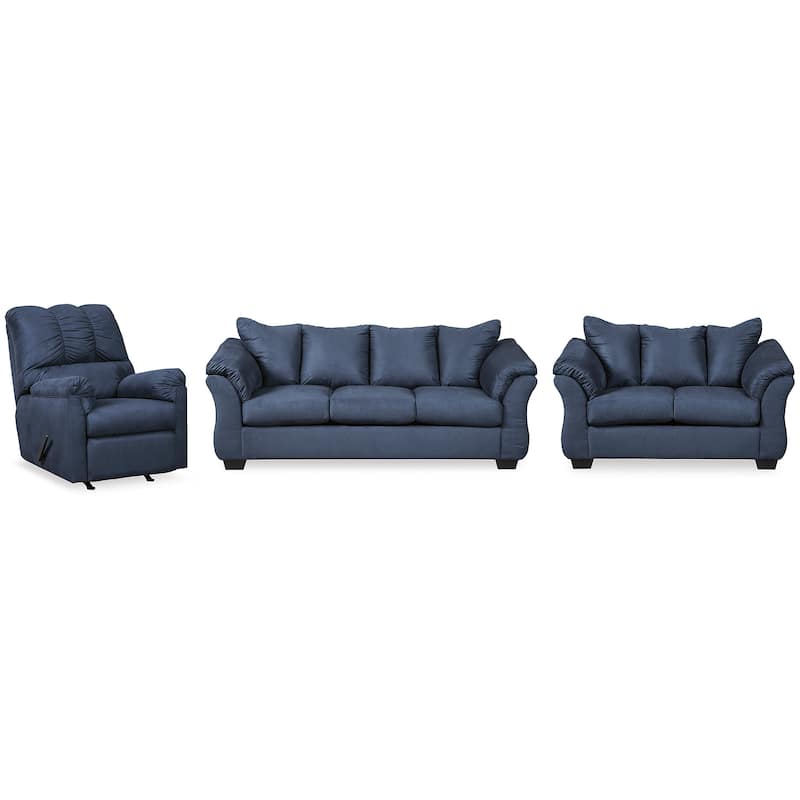 Signature Design by Ashley Darcy 3-Piece Upholstery Package - 87" W x 37" D x 37" H