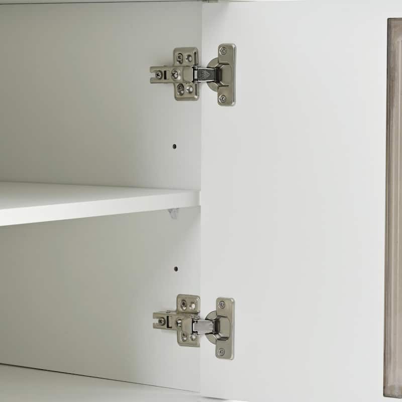 Stylish TV Stand with Adjustable Shelves for TVs Up to 78''