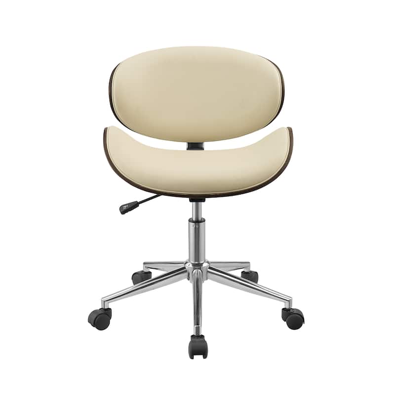 Corvus Madonna Mid-century Modern Adjustable Curved Office Chair