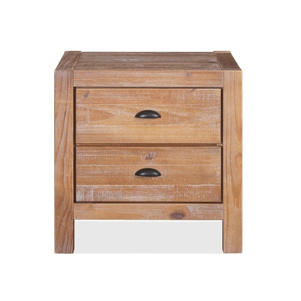 slide 1 of 30, Montauk Solid Wood 2-drawer Nightstand