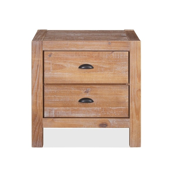 slide 2 of 27, Montauk Solid Wood 2-drawer Nightstand