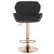 preview thumbnail 32 of 41, Modern Home Luxe Spyder Contemporary Adjustable Suede Barstool - Modern Comfortable Adjusting Height Counter/Bar Stool
