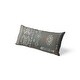 preview thumbnail 3 of 6, SABINA CHARCOAL Body Pillow By Kavka Designs - Charcoal, Grey, Orange