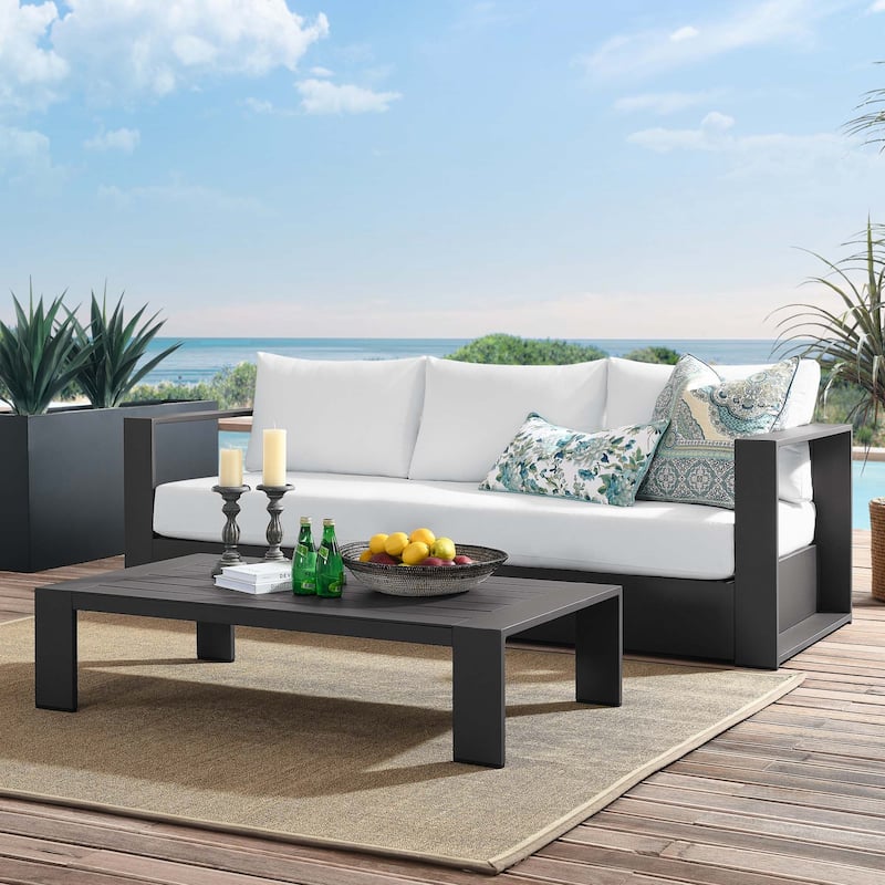 Tahoe Outdoor Patio Powder-Coated Aluminum 2-Piece Set