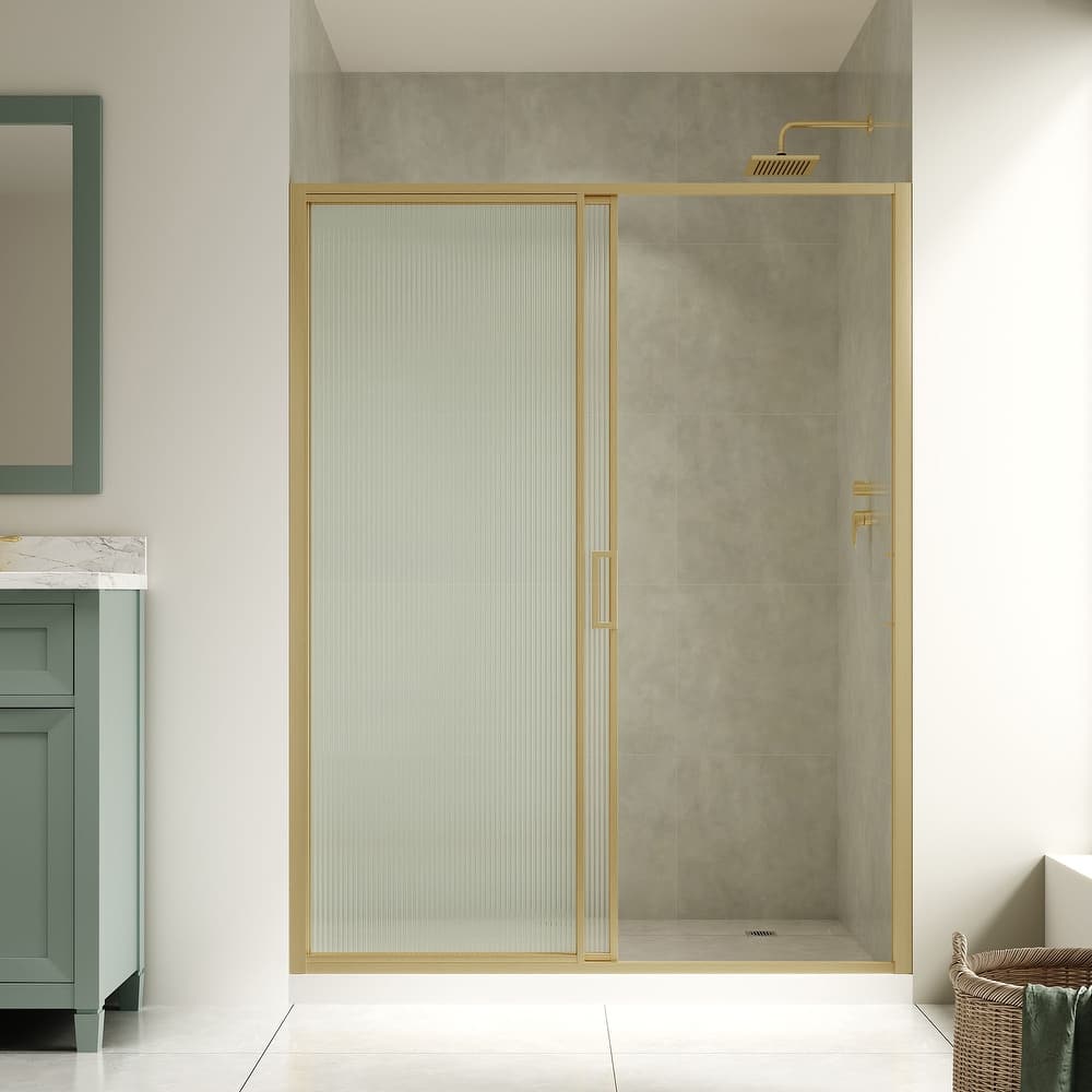 Stanford Sliding Clear Alcove Shower Door