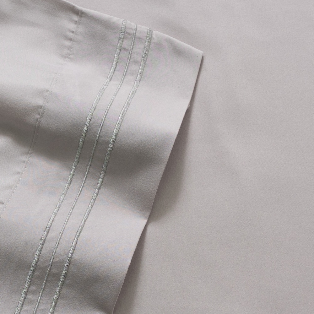 Sweet Home Collection 4 Piece Sheet Set, Ultra Soft 1800 Series, Double Brushed Microfiber