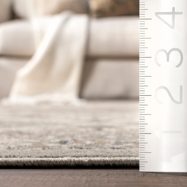 dimension image slide 0 of 4, Nuloom Becca Traditional Tiled Area Rug