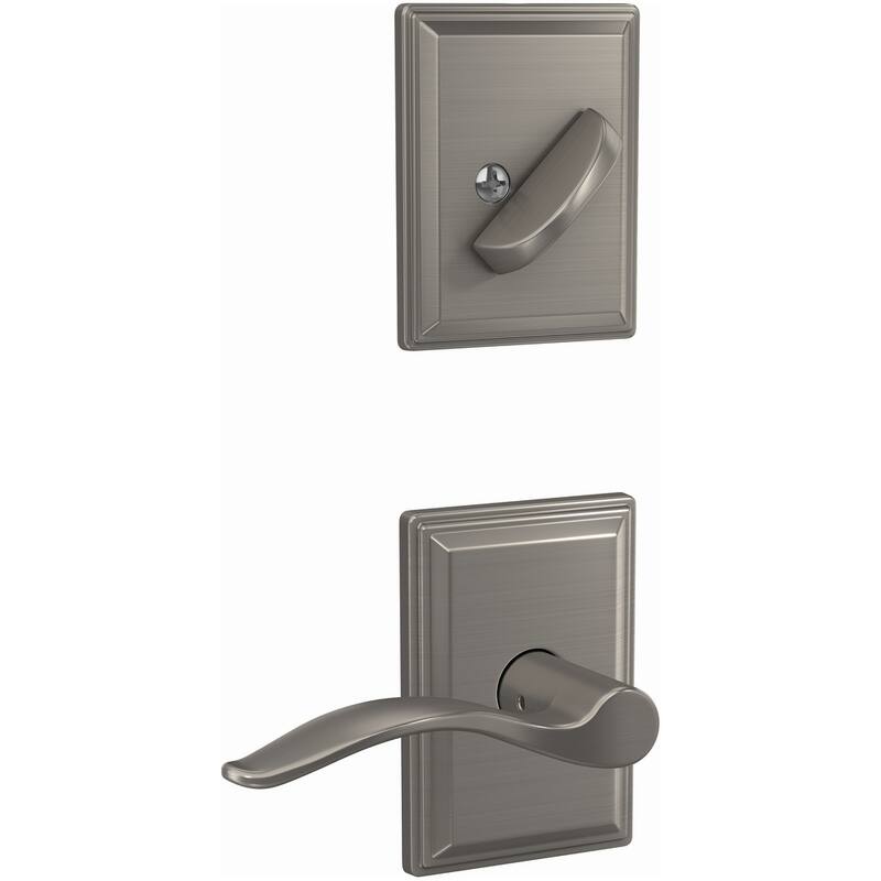 Schlage FC94-PEN-GDV Custom Interior Only Non-Turning One-Sided Dummy