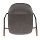 preview thumbnail 5 of 44, SAFAVIEH Tanner Mid-century Faux Leather Barstool - 25" W x 21.5" D x 39" H