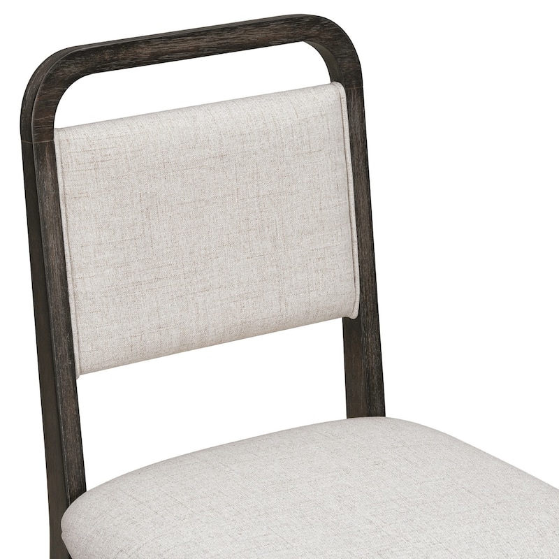 6-Piece Set, 59.8" Extendable Wooden Dining Table with 4 Chairs and 1 Bench