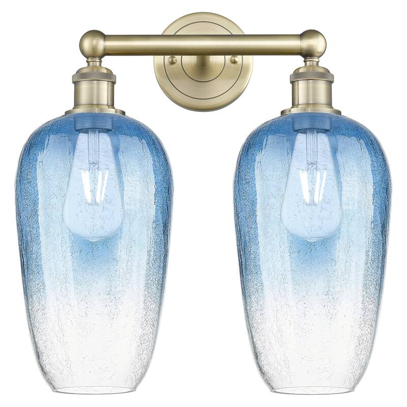 Innovations Lighting Endless Possibilities Edison - Brookhaven Flute - 2 Light 16" Bath Vanity Light