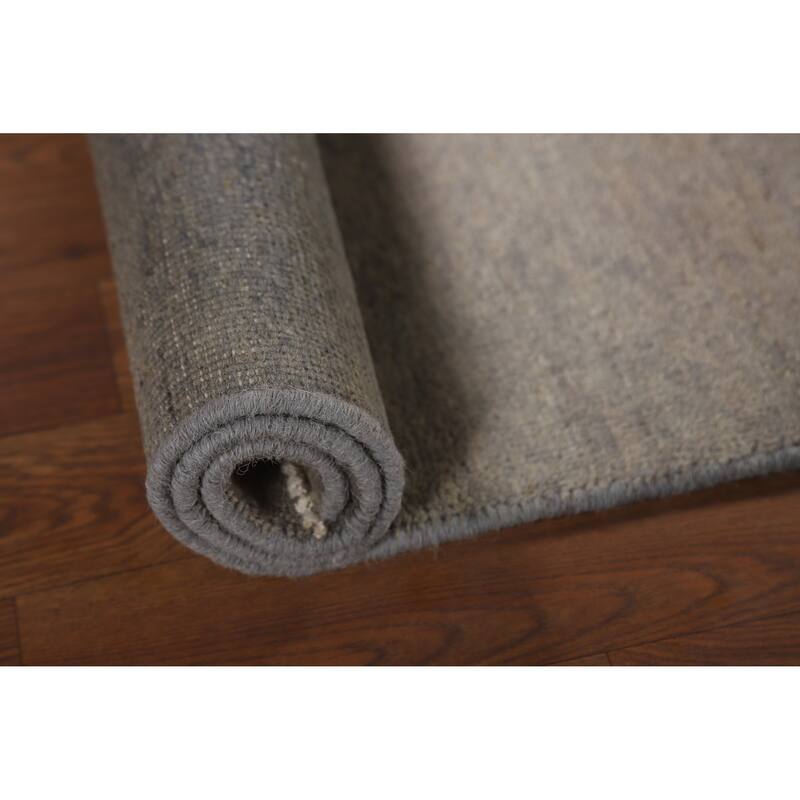 Gabbeh Modern Foyer Rug Hand-Knotted Accent Wool Carpet - 2'8"x 4'0"