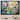 Designart "Green Mid Century Mod Nature II" Mid-century Framed Canvas Art Print