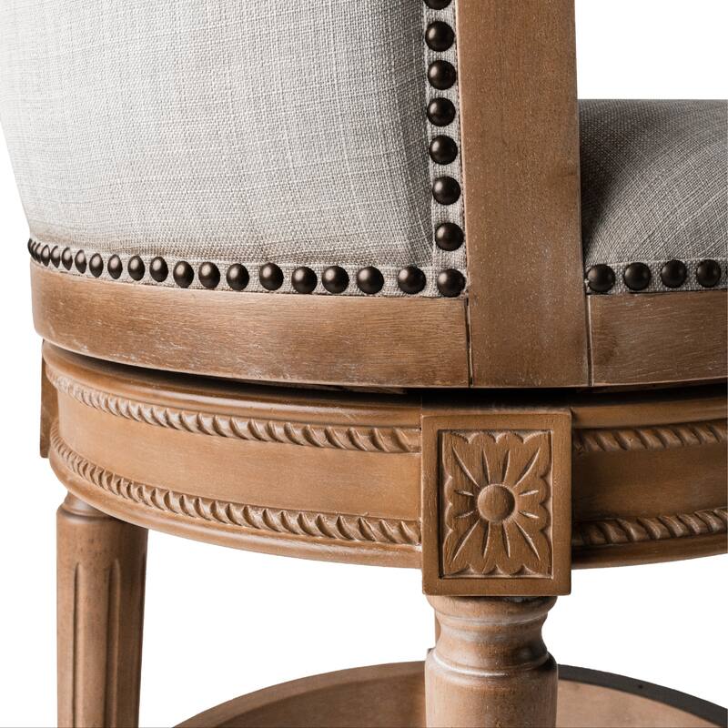 Maven Lane 26" Pullman Swivel Counter Height Kitchen Stool