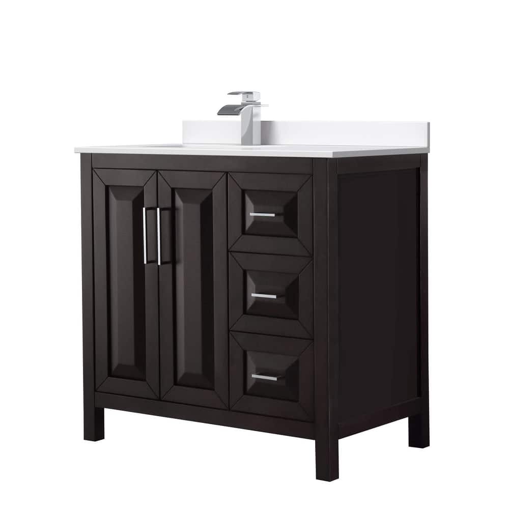 Wyndham Collection WCV252536S-Left-VCA-MXX Daria 36" Free Standing