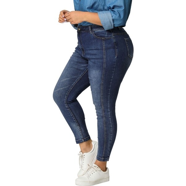 stretch skinny jeans womens