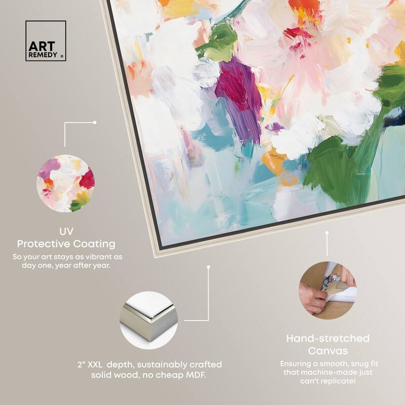 Bold Brushstroke I Canvas by Art Remedy