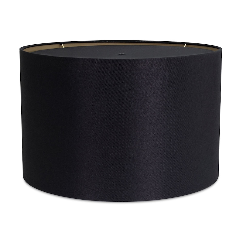 Linen Drum Lamp Shade