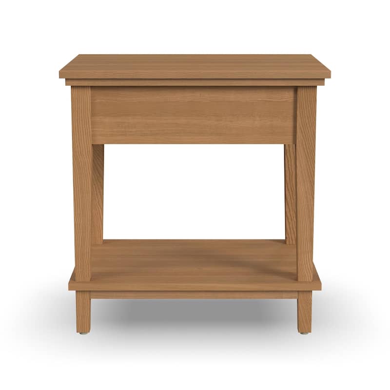 Homestyles Oak Park Brown Wood Nightstand