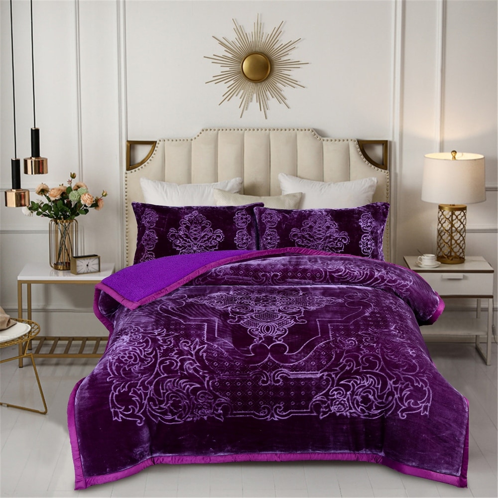 Purple Floral Comforters and Sets - Bed Bath & Beyond
