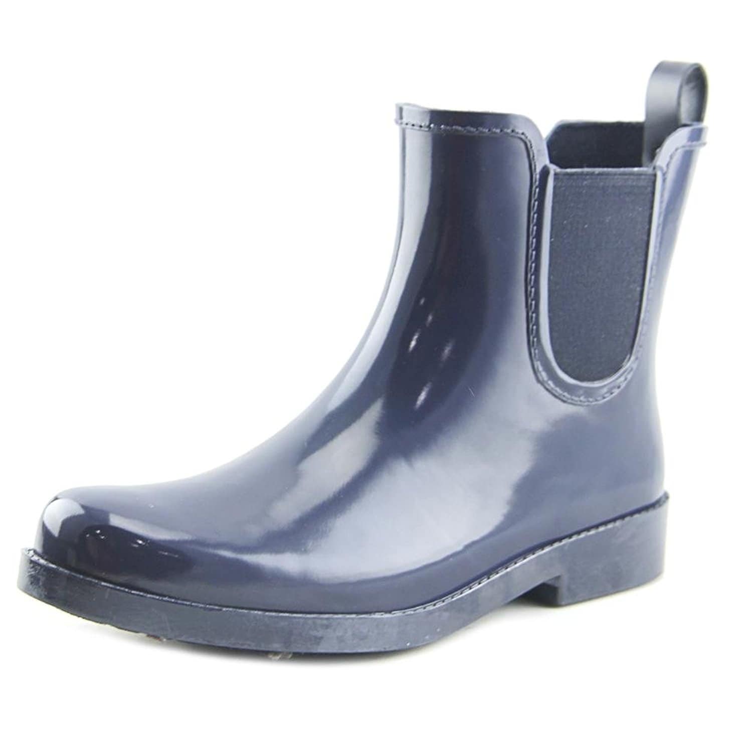 coach rain boots blue