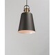 preview thumbnail 3 of 3, Sedona 1-Light Pendant - oil rubbed bronze / antique brass
