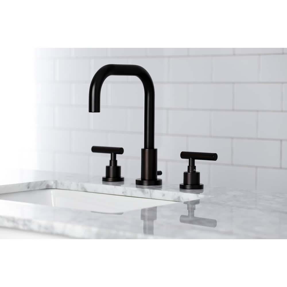 Kingston Brass Manhattan 8 in. Widespread Bathroom Faucet