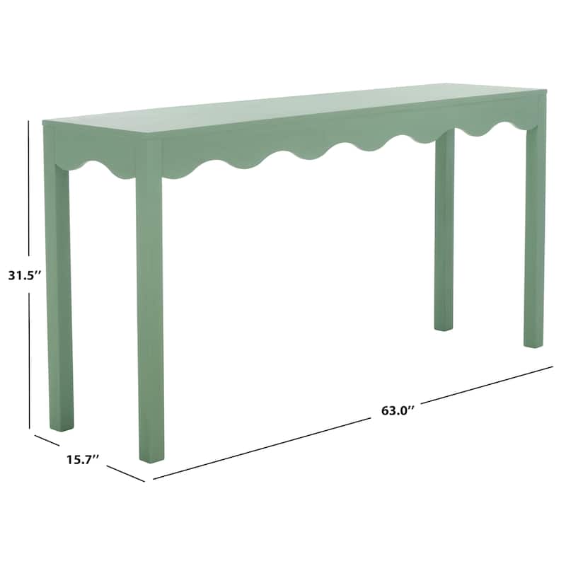 SAFAVIEH Lilith Wavy Console Table - 63"W x 16"D x 32"H