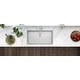 preview thumbnail 8 of 8, Ruvati 31-inch Undermount Kitchen Sink 16 Gauge Stainless Steel Single Bowl - RVM5931 - Silver - 31" X 18"