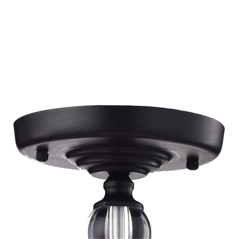 Euronotus 3-light Semi Flush Mount