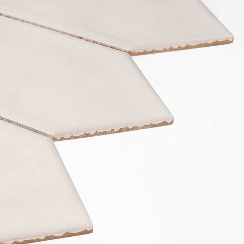 Forio 4" x 12" Picket Glossy Porcelain Mosaic Tile